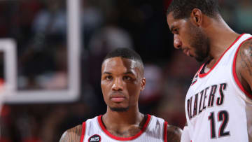 PORTLAND, OR - MARCH 28: Damian Lillard