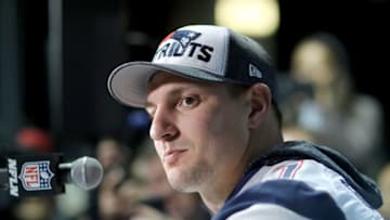 BLOOMINGTON, MN - FEBRUARY 01: Rob Gronkowski