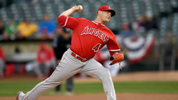 OAKLAND, CA - APRIL 05: Garrett Richards (Photo by Thearon W. Henderson/Getty Images)