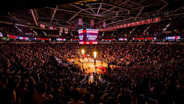 Jan 15, 2020; Columbia, South Carolina, USA; South Carolina Gamecocks players are introduced before the game against the Kentucky Wildcats at Colonial Life Arena. Mandatory Credit: Jeff Blake-USA TODAY Sports