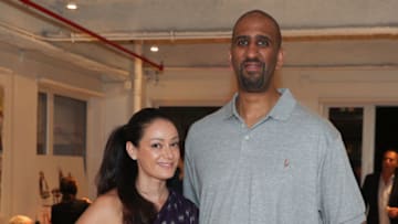 NEW YORK, NY - MAY 24: Tijana Ibrahimovic (L) and Calvin Booth attend Sonjja Baram For Tzohar - Fashion Against Autism on May 24, 2017 in New York City. (Photo by Rob Kim/Getty Images for Sonjja Baram)