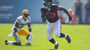 The Chicago Bears will have tight end Martellus Bennett when they renew one of the NFL's best rivalries with the Green Bay Packers on Sunday night.. Mandatory Credit: Dennis Wierzbicki-USA TODAY Sports