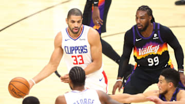 LA Clippers Nicolas Batum Paul George Mandatory Credit: Billy Hardiman-USA TODAY Sports