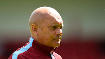 WALSALL, ENGLAND - JULY 25: New Aston Villa assistant coach Ray Wilkins looks on before the pre season friendly between Walsall and Aston Villa at Banks' Stadium on July 25, 2015 in Walsall, England. (Photo by Stu Forster/Getty Images)