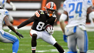 Cleveland Browns Ja'Marcus Bradley (Photo by Jason Miller/Getty Images)