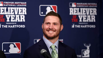 CHICAGO, IL - OCTOBER 29: Zach Britton (Photo by Elsa/Getty Images)