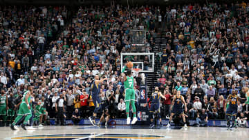 SALT LAKE CITY, UT - MARCH 28: Jaylen Brown