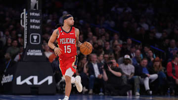 Jose Alvarado, New Orleans Pelicans. (Photo by Mike Stobe/Getty Images)