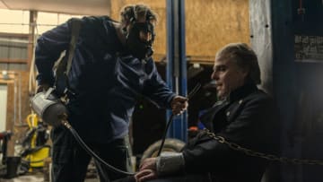 Olafur Darri Olafsson as Bing Partridge, Zachary Quinto as Charlie Manx - NOS4A2 _ Season 2, Episode 7 - Photo Credit: Zach Dilgard/AMC