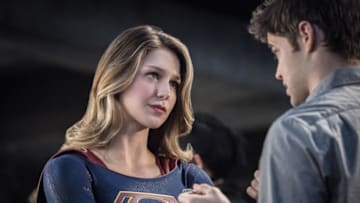 Supergirl -- "Star-Crossed" -- SPG216c_0166.jpg -- Pictured (L-R): Melissa Benoist as Kara/Supergirl and Jeremy Jordan as Winn Schott -- Photo: Dean Buscher/The CW -- ÃÂ© 2017 The CW Network, LLC. All Rights Reserved
