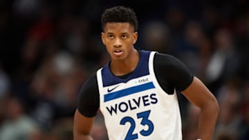 Jarrett Culver of the Minnesota Timberwolves. (Photo by Hannah Foslien/Getty Images)