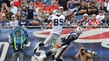 FOXBORO, MA - SEPTEMBER 21: Darrelle Revis