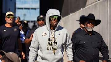 Colorado football head coach Deion Sanders has a "unique perspective" on Michigan's sign stealing scandal according to CBS Sports' David Cobb Mandatory Credit: Mark J. Rebilas-USA TODAY Sports