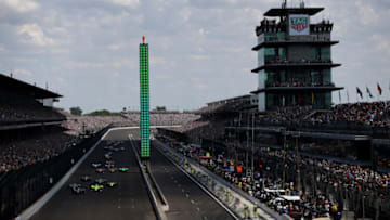 INDIANAPOLIS, IN - MAY 27: Ed Carpenter, driver of the #20 Ed Carpenter Racing Fuzzy's Vodka Chevrolet (Photo by Patrick Smith/Getty Images)