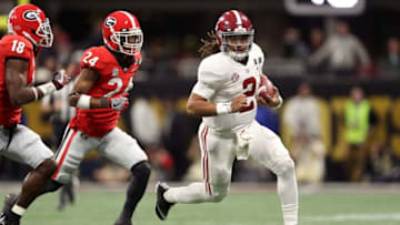 ATLANTA, GA - JANUARY 08: Jalen Hurts