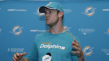 DAVIE, FL - MAY 25: Ryan Tannehill