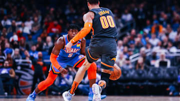 Aaron Gordon #00 of the Orlando Magic (Photo by Harry Aaron/Getty Images)
