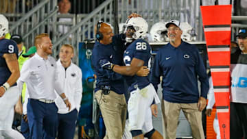 STATE COLLEGE, PA - OCTOBER 21: Saquon Barkley