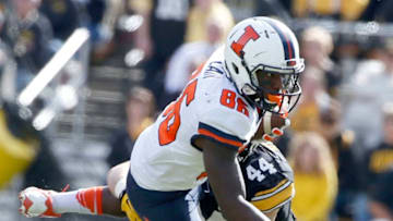 IOWA CITY, IA - OCTOBER 10: Wide receiver Desmond Cain