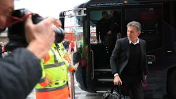 MIDDLESBROUGH, ENGLAND - MAY 13: Claude Puel, Manager of Southampton arrives at the stadium prior to the Premier League match between Middlesbrough and Southampton at Riverside Stadium on May 13, 2017 in Middlesbrough, England. (Photo by Matthew Lewis/Getty Images)