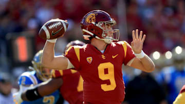 Kedon Slovis of the USC Trojans (Photo by Sean M. Haffey/Getty Images)
