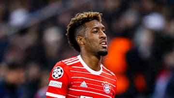 Bayern Munich winger Kingsley Coman returns to training. (Photo by Antonio Borga/Eurasia Sport Images/Getty Images)