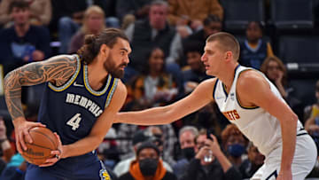 Steven Adams, Memphis Grizzlies vs Denver Nuggets (Justin Ford-USA TODAY Sports)