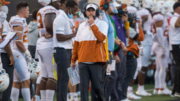 Tom Herman, Texas Football Mandatory Credit: Brett Rojo-USA TODAY Sports