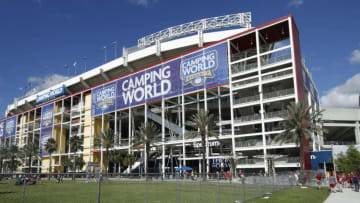 ORLANDO, FL - SEPTEMBER 01: General view of the stadium prior to the game between the Alabama Crimson Tide and Louisville Cardinals at Camping World Stadium on September 1, 2018 in Orlando, Florida. (Photo by Joe Robbins/Getty Images)