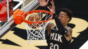 John Collins, Atlanta Hawks. (Photo by Todd Kirkland/Getty Images)