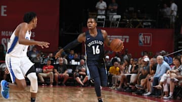 Brandon Goodwin Memphis Grizzlies (Photo by Garrett Ellwood/NBAE via Getty Images)
