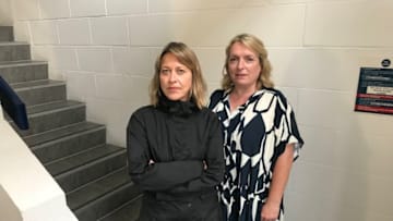 Nicola Walker and Claire Rushbrook star as Liv and Tula - two sisters desperately trying to repair their relationship.(Image credit: The Robots/Doctor Who/Big Finish Productions. Image Courtesy: Big Finish Productions.)