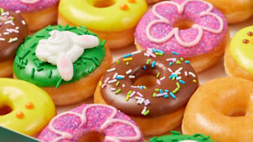 Krispy Kreme Spring minis. Photo Courtesy Krispy Kreme