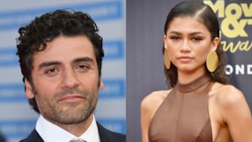 DEAUVILLE, FRANCE - SEPTEMBER 08: Oscar Isaac attends "Operation Finale" film Premiere on September 8, 2018 in Deauville, France. (Photo by Pascal Le Segretain/Getty Images) --SANTA MONICA, CA - JUNE 16: Actor/singer Zendaya attends the 2018 MTV Movie And TV Awards at Barker Hangar on June 16, 2018 in Santa Monica, California. (Photo by Frazer Harrison/Getty Images)