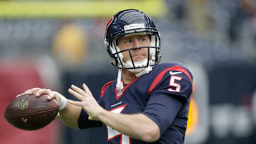 HOUSTON, TX - NOVEMBER 22: Brandon Weeden