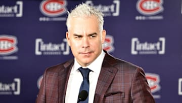 Nov 29, 2021; Montreal, Quebec, CAN; Montreal Canadiens head coach Dominique Ducharme. Mandatory Credit: Jean-Yves Ahern-USA TODAY Sports