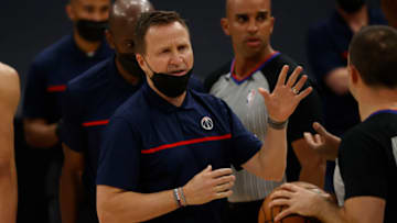 Washington Wizards Scott Brooks. Mandatory Credit: Kim Klement-USA TODAY Sports