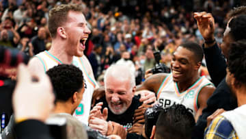Utah Jazz vs Spurs coach Gregg Popovich (Scott Wachter-USA TODAY Sports)