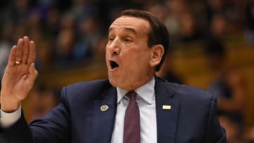 Duke basketball head coach Mike Krzyzewski (Rob Kinnan-USA TODAY Sports)