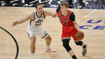 Lauri Markkanen, Bulls Rumors Mandatory Credit: Kamil Krzaczynski-USA TODAY Sports