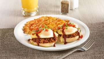 Southwestern Eggs Benny. Image courtesy of Denny's