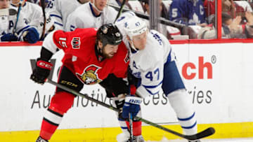 OTTAWA, ON - OCTOBER 12: Zack Smith