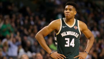 BOSTON, MA - DECEMBER 4: Giannis Antetokounmpo
