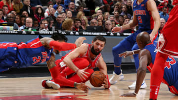 CHICAGO, IL - JANUARY 13: Nikola Mirotic