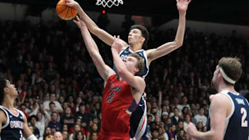 Gonzaga Bulldogs center Chet Holmgren Credit: Darren Yamashita-USA TODAY Sports