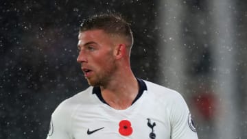 LONDON, ENGLAND - NOVEMBER 10: Toby Alderweireld of Tottenham Hotspur during the Premier League match between Crystal Palace and Tottenham Hotspur at Selhurst Park on November 10, 2018 in London, United Kingdom. (Photo by Catherine Ivill/Getty Images)