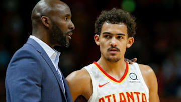 Lloyd Pierce of the Atlanta Hawks Atlanta Hawks (Photo by Michael Reaves/Getty Images)