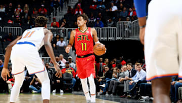 Trae Young #11 of the Atlanta Hawks (Photo by Scott Cunningham/NBAE via Getty Images)