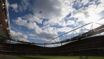 LONDON, ENGLAND - JULY 30: General view of the Emirates Stadium during the Emirates Cup match between Arsenal and Sevilla FC at Emirates Stadium on July 30, 2017 in London, England. (Photo by Steve Bardens/Getty Images)