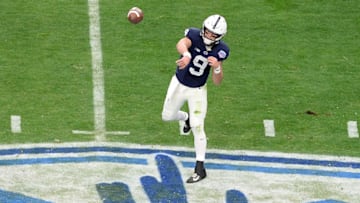 GLENDALE, AZ - DECEMBER 30: Quarterback Trace McSorley